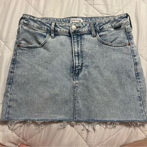 Cello Light Blue Denim Mini Skirt